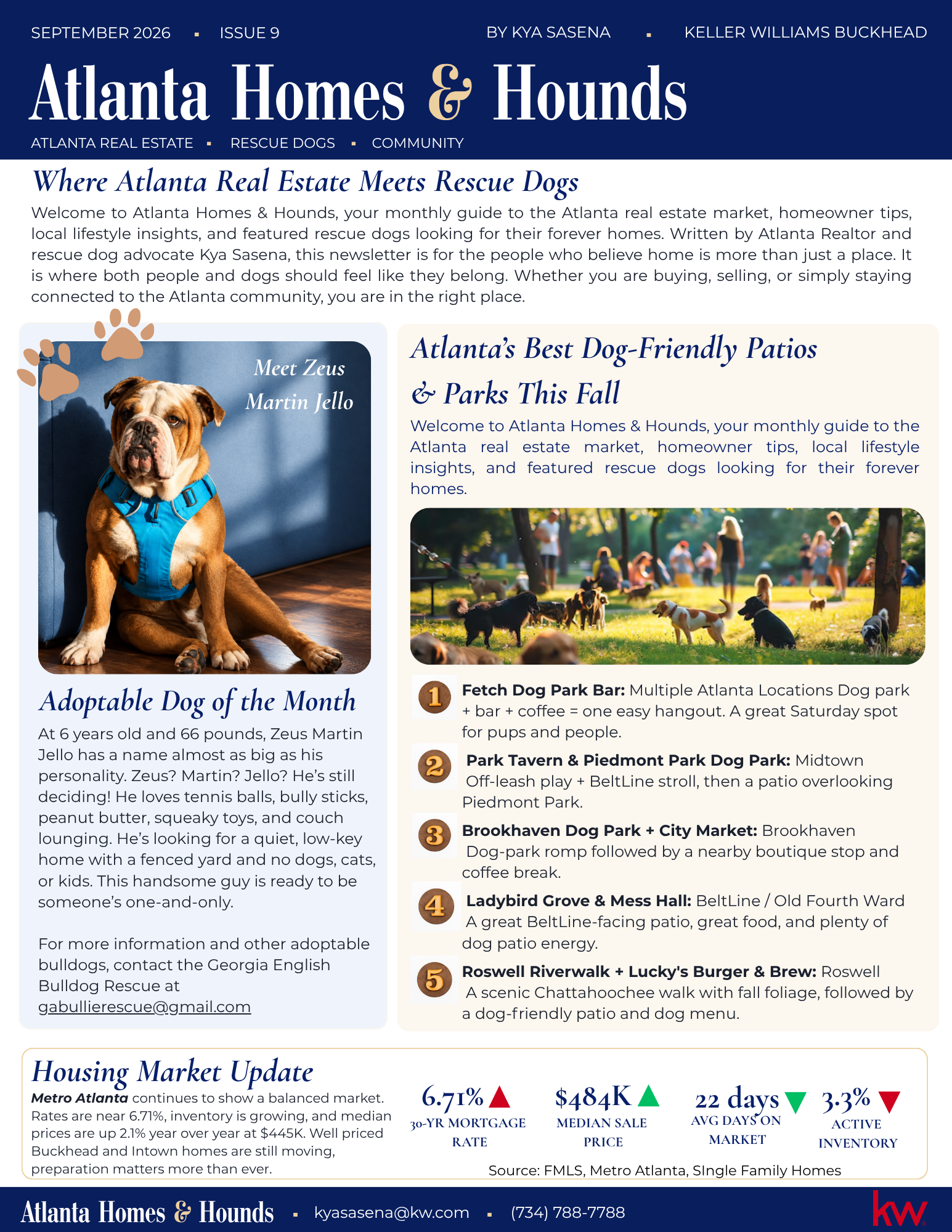 September 2026 Newsletter Page 1